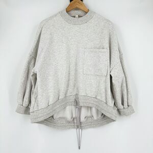 NAP Loungwear Womens Boxy Sweatshirt XXL Athleisure Sporty Comfort Drop Shoulder